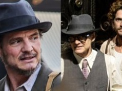 Pedro Pascal WSPIERANY przez przystojnego piłkarza na planie filmowym. Tak podsycają plotki o romansie? (FOTO)