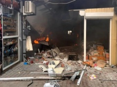 Rosjanie uderzyli w targowisko w Nikopolu. Nie żyje 5 osób