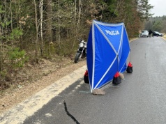 Tragiczny wypadek z udziałem pijanego motorowerzysty