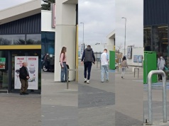 Godzina 13:40. Sklepy pozamykane, zaś klienci wciąż je szturmują