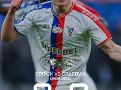 Piłka Nożna: Górnik Zabrze rozbił Cracovię! Trzy ciosy w drugiej połowie