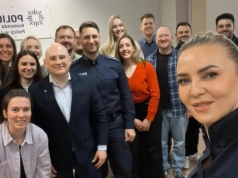 Międzynarodowa wizyta funkcjonariuszy Hochschule der Sächsischen Polizei w Komendzie Miejskiej Policji w Legnicy