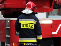 Dwa pożary jednocześnie w Oławie. Akcja 20 zastępów straży pożarnej