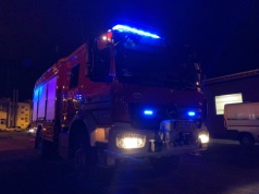 Pożar domu w Dobrej. Nikt nie został poszkodowany