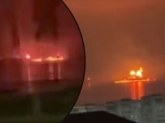 Atak dronów w Noworosyjsku. Płonie ważny terminal naftowy