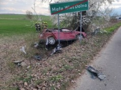 Tragiczny wypadek koło Zgorzelca. Nie żyje 17-letnia pasażerka Audi