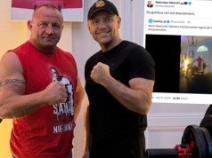 Sikorski krótko o wspólnym treningu "Pudziana" i Nawrockiego. Wymowny wpis