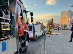 Zderzenie dostawczaka z zaprzęgiem konnym. Woźnica był małoletni