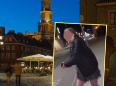 Szokujące nagranie z centrum Poznania. 35-latka zatrzymana, będą zarzuty