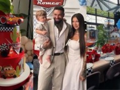 Deynn i Majewski wyprawili HUCZNY ROCZEK syna. Romeo miał imprezę inspirowaną bajką Disneya (ZDJĘCIA)