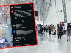 Zawalił się sufit na lotnisku w Dżakarcie. Jest nagranie