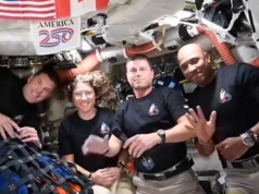 Najdroższa reklama w historii. Podczas transmisji z kosmosu nagle pojawiło się to