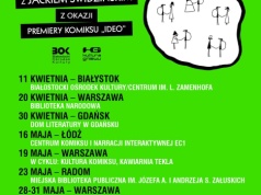 Jacek Świdziński wyrusza w trasę z nowym komiksem o esperanto