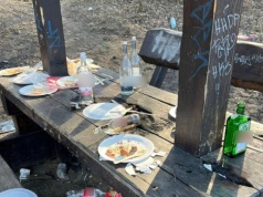 Porzucają grille w Lesie Bielańskim i... pampersy. "Nasza cierpliwość się wyczerpała"