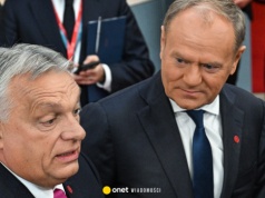 Viktor Orban zadał pytanie Donaldowi Tuskowi. W tle rozmowa z Władimirem Putinem