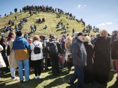 „Zbrodnia i kara” pod Kopcem Krakusa przyciągnęła tłumy (Galeria)