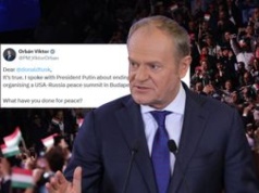 Orbán odpowiedział Tuskowi. "Rozmawiałem z prezydentem Putinem"