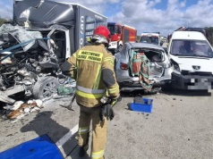 Gigantyczne korki na granicy z Niemcami. Wypadek na A2 sparaliżował ruch w stronę Świecka