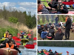 Nad Szotkówką czuć wiosnę. Kajaki, ognisko i integracja