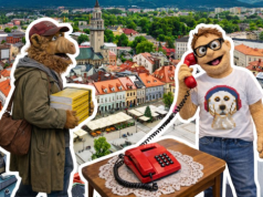 Bielsko-Biała ma niecodzienną reklamę. Twórca robi filmiki AI, które przenoszą nas do lat 90.