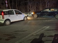 Zderzenie dwóch osobówek w Ignacowie