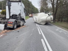 Uwaga kierowcy! Droga Krajowa nr 79 w okolicach Tarłowa zablokowana