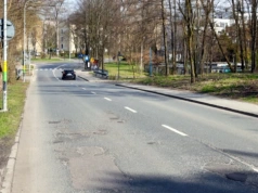 Rozpoczął się remont ulicy w Ligocie. Połatana nawierzchnia zostanie wymieniona