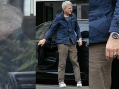 Hubert Urbański pałaszuje samotnie pizzę z zegarkiem za 100 TYSIĘCY ZŁOTYCH na nadgarstku (ZDJĘCIA)