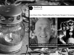 Nie żyje Arne Olsen. Napisał scenariusz do filmu "Power Rangers"