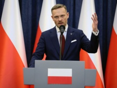 Bogucki o ślubowaniu czwórki sędziów TK w Sejmie. "Nazwę to mocno, chucpa"