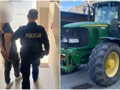 Jak w filmie! Wszedł przez szybę i odjechał ciągnikiem za 200 tys. zł