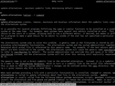 Porady Admina: update-alternatives