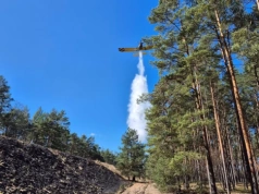 Ogień przy torowiskach na trasie Czersk–Chojnice. Możliwa awaria pociągu