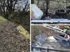 Częstochowskie strażniczki miejskie szybko doprowadziły do usunięcia ,,dzikiego wysypiska śmieci”