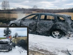 O krok od tragedii. „Zauważył dym, chwilę później auto płonęło”