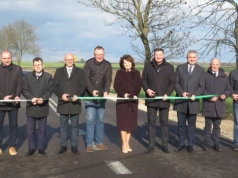 Powiat sokołowski: Oficjalne otwarcie drogi Przywózki - Węże (galeria zdjęć)