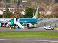 LOT. 737 MAX SP-LYI po pierwszym locie technicznym