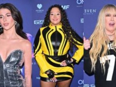 Gwiazdy na gali On Air Music Awards: Roxie Węgiel z głębokim dekoltem, pszczółka Oliwka Brazil, Maryla Rodowicz w dresiku (ZDJĘCIA)