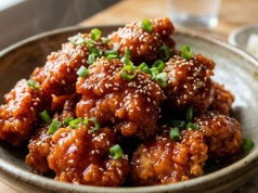 Koreański street food w domowym wydaniu, czyli kurczak dakgangjeong