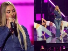 Internauci psioczą na występ Fausti podczas On Air Music Awards: "PORAŻKA, jako jedyna z PLAYBACKU poleciała"