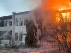 Pustostan w płomieniach