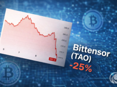 TAO (Bittensor) traci 25% wartości – co stoi za gwałtownym spadkiem kursu kryptowaluty AI?
