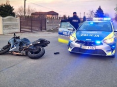 Brawurowy pościg za pijanym motocyklistą. Kierowca stracił nie tylko pieniądze
