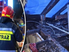 Strażak ratował innych, sam stracił dorobek życia. Dwójka małych dzieci bez domu