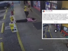 Trump wrzucił do sieci nagranie morderstwa. „To zwierzę mogło tu zostać dzięki Bidenowi”