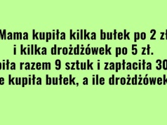 Zagadka dnia. Niby banalna, a bez skupienia obnaża, kto tylko udaje mistrza logiki