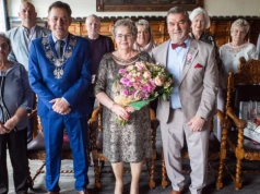 Anna i Zenon Smaglinscy z medalami za długoletnie pożycie małżeńskie