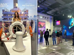 Tutaj „wsiadłam” na pokład Titanica. Ten pokaz przeniósł mnie 3,8 tys. metrów pod wodę