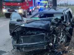 31-latek rozbił auto o drzewo. Zaskakujące ustalenia policji