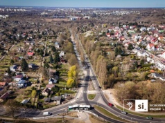 Droga rowerowa wzdłuż Bogumińskiej